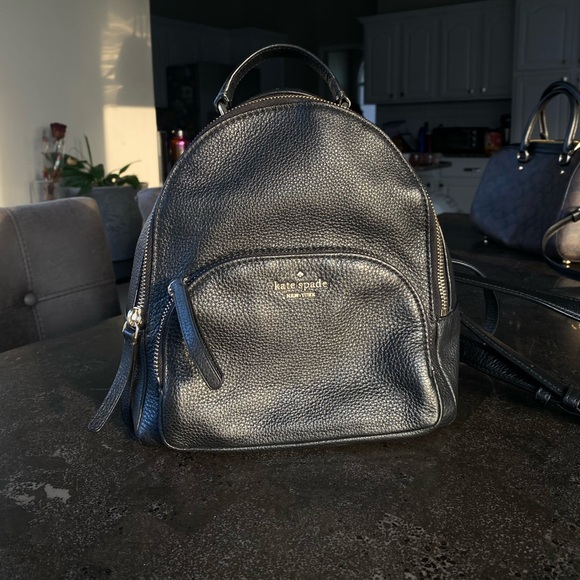kate spade Handbags - Kate Spade Black Mini Backpack